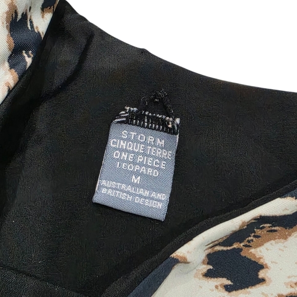 STORM CINQUE TERRE ONE PIECE SWIMSUIT LEOPARD‎ STORM M - Picture 4 of 5